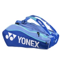 Yonex Racket Bag Club Line (Racket Bag, 3 Main Compartments) 2025 blast blue/turquoise 12-pack
